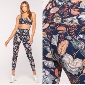 LORNA JANE LEGGINGS ORACLE FLORAL ANKLE BITER